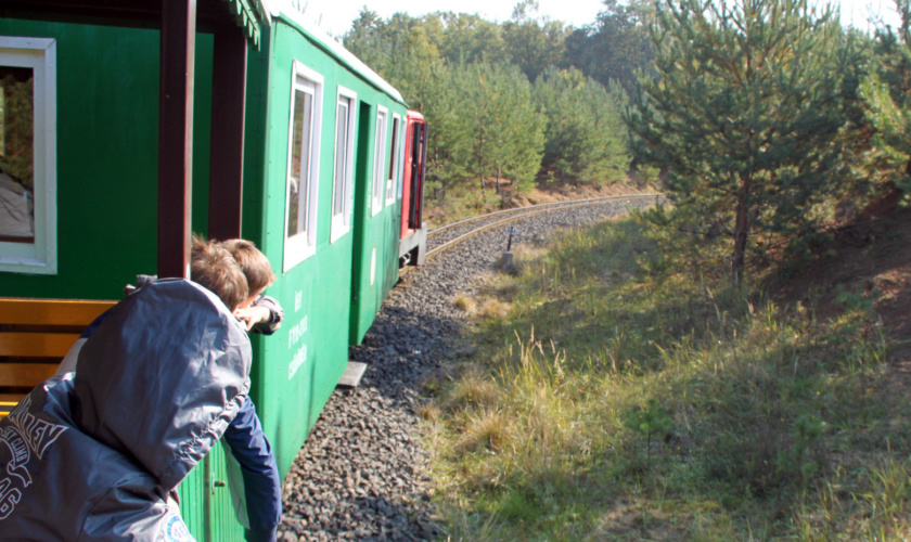 Gozdna ozkotirna železnica, Lenti, Madžarska