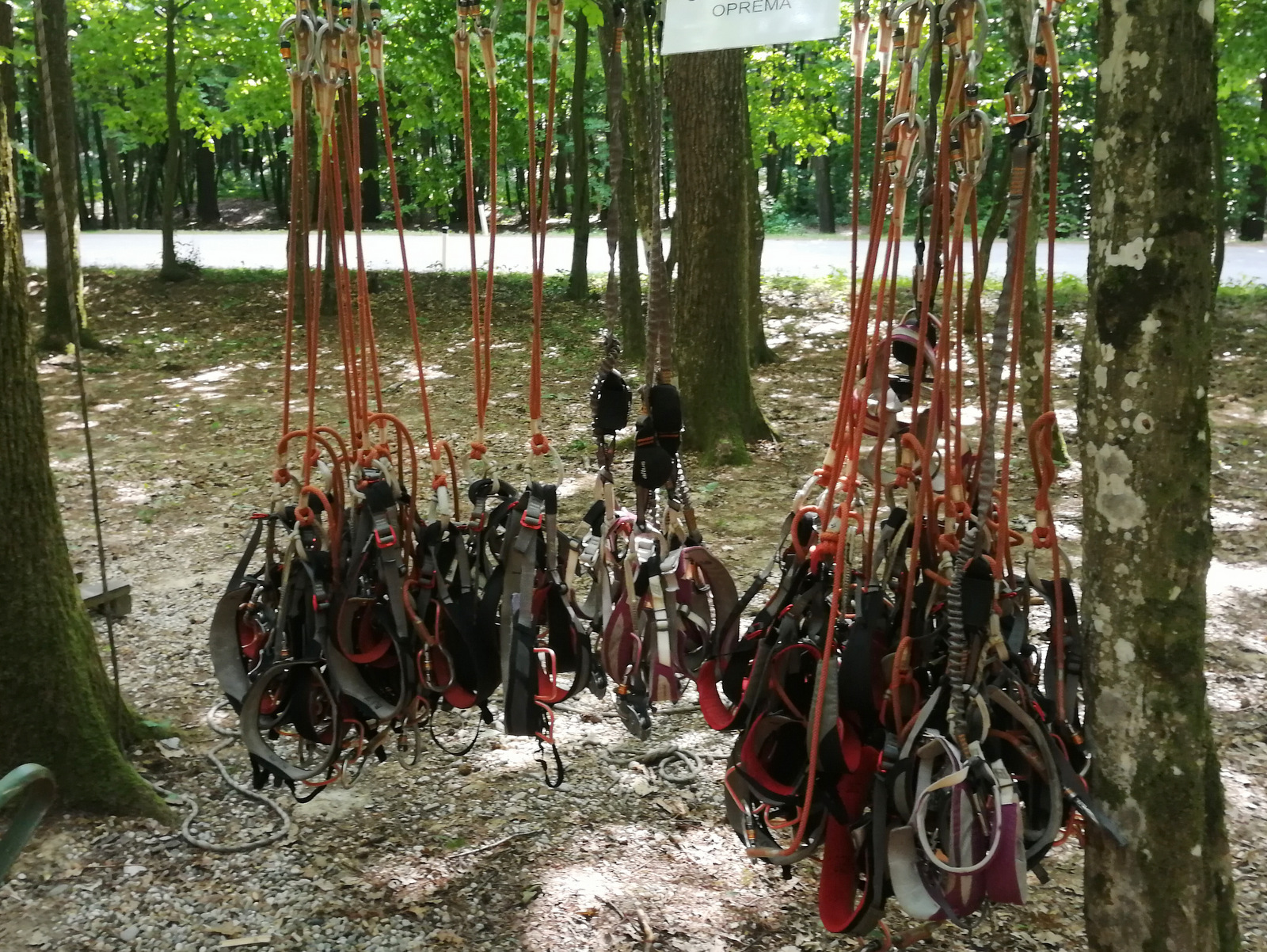 Pustolovski park Bukovniško jezero,