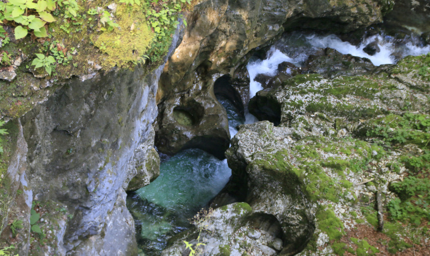 Korita Mostnice, Bohinj, Slovenija